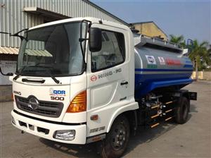 xe chở xăng dầu 8 khối hino FC9JESW